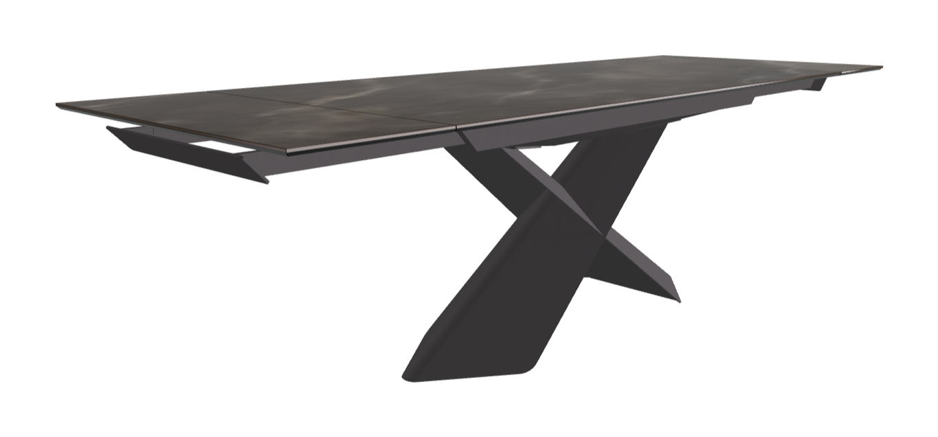Cattelan Italia Tyron Keramik Drive Rectangular Extendible Dining Table – 182→258x90x74h