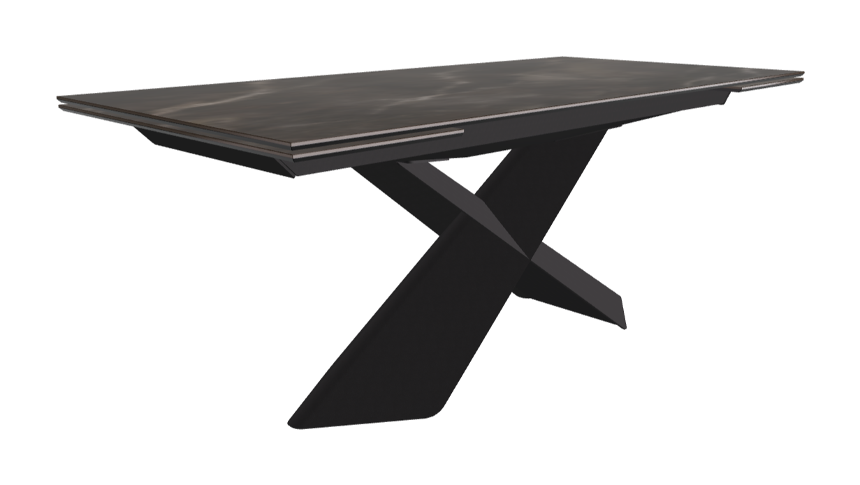 Cattelan Italia Tyron Keramik Drive Rectangular Extendible Dining Table – 182→258x90x74h