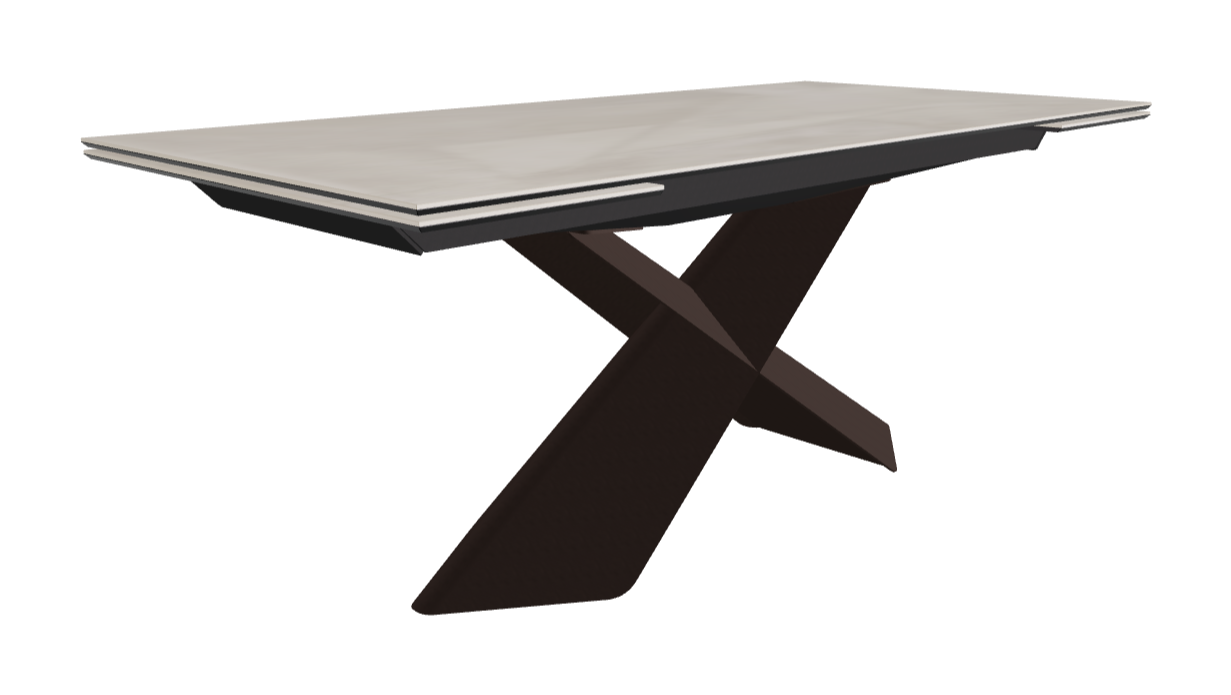 Cattelan Italia Tyron Keramik Drive Rectangular Extendible Dining Table – 182→258x90x74h