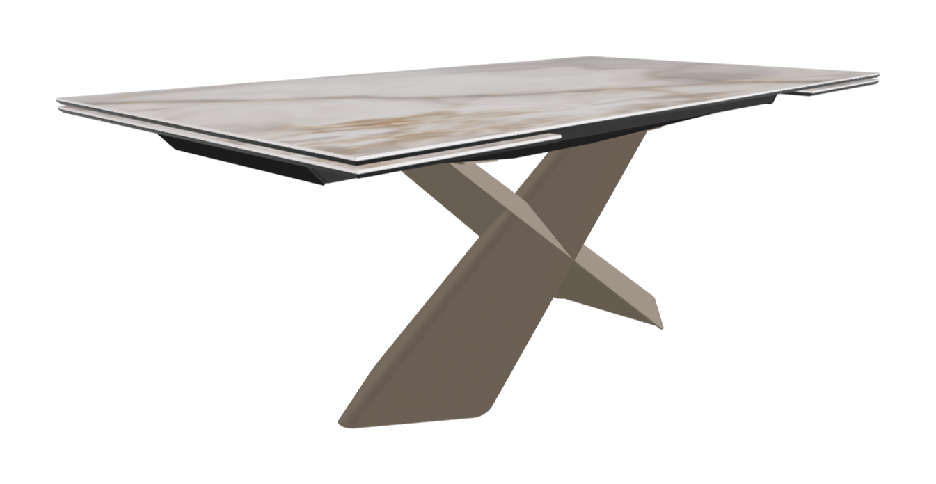Cattelan Italia Tyron Keramik Drive Rectangular Extendible Dining Table – 200→294x106x74h
