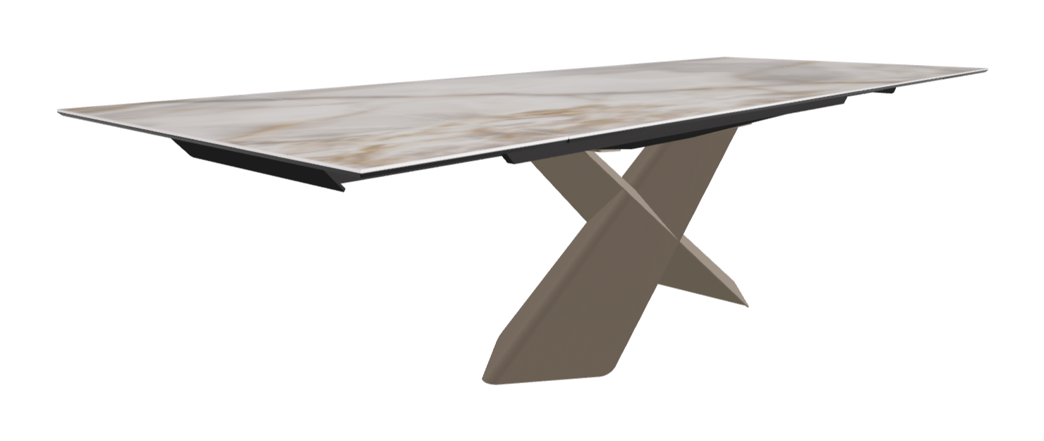 Cattelan Italia Tyron Keramik Drive Rectangular Extendible Dining Table – 200→294x106x74h