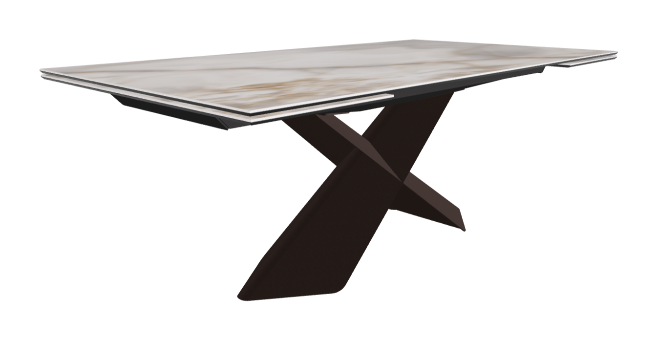 Cattelan Italia Tyron Keramik Drive Rectangular Extendible Dining Table – 200→294x106x74h