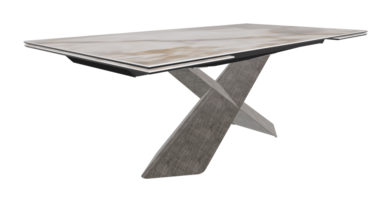 Cattelan Italia Tyron Keramik Drive Rectangular Extendible Dining Table – 200→294x106x74h