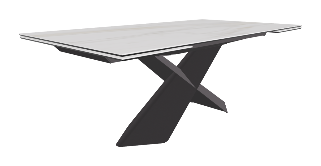 Cattelan Italia Tyron Keramik Drive Rectangular Extendible Dining Table – 200→294x106x74h
