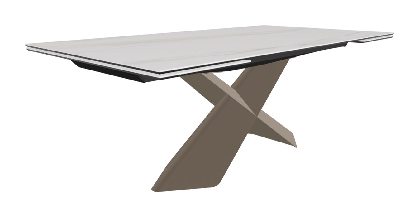 Cattelan Italia Tyron Keramik Drive Rectangular Extendible Dining Table – 200→294x106x74h