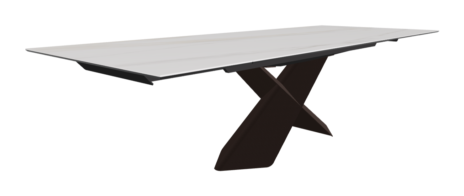Cattelan Italia Tyron Keramik Drive Rectangular Extendible Dining Table – 200→294x106x74h
