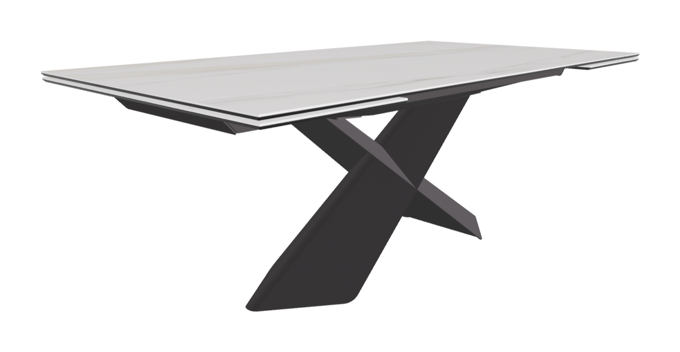 Cattelan Italia Tyron Keramik Drive Rectangular Extendible Dining Table – 200→294x106x74h