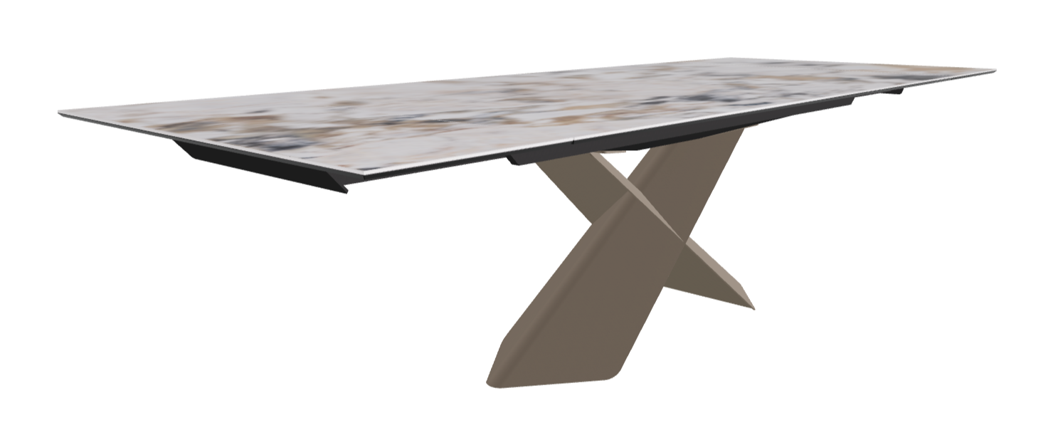 Cattelan Italia Tyron Keramik Drive Rectangular Extendible Dining Table – 200→294x106x74h