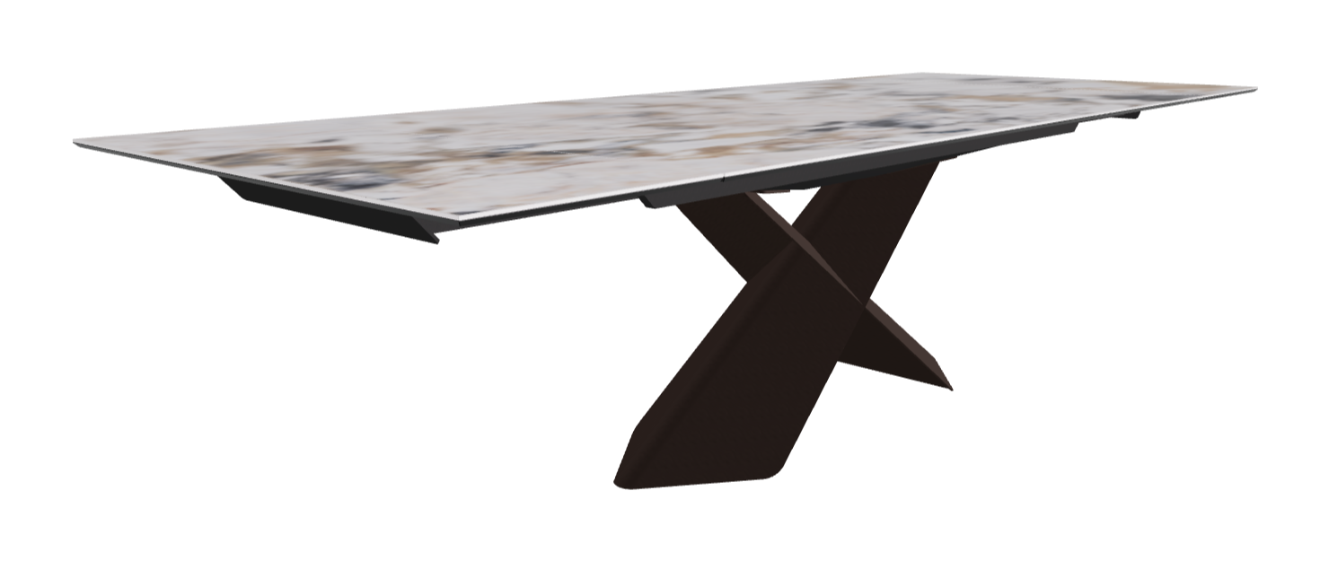 Cattelan Italia Tyron Keramik Drive Rectangular Extendible Dining Table – 200→294x106x74h