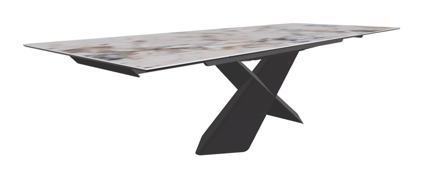 Cattelan Italia Tyron Keramik Drive Rectangular Extendible Dining Table – 200→294x106x74h