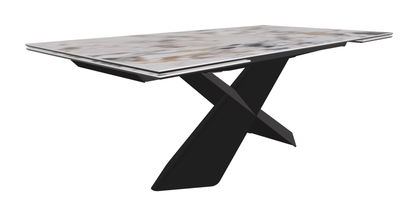 Cattelan Italia Tyron Keramik Drive Rectangular Extendible Dining Table – 200→294x106x74h
