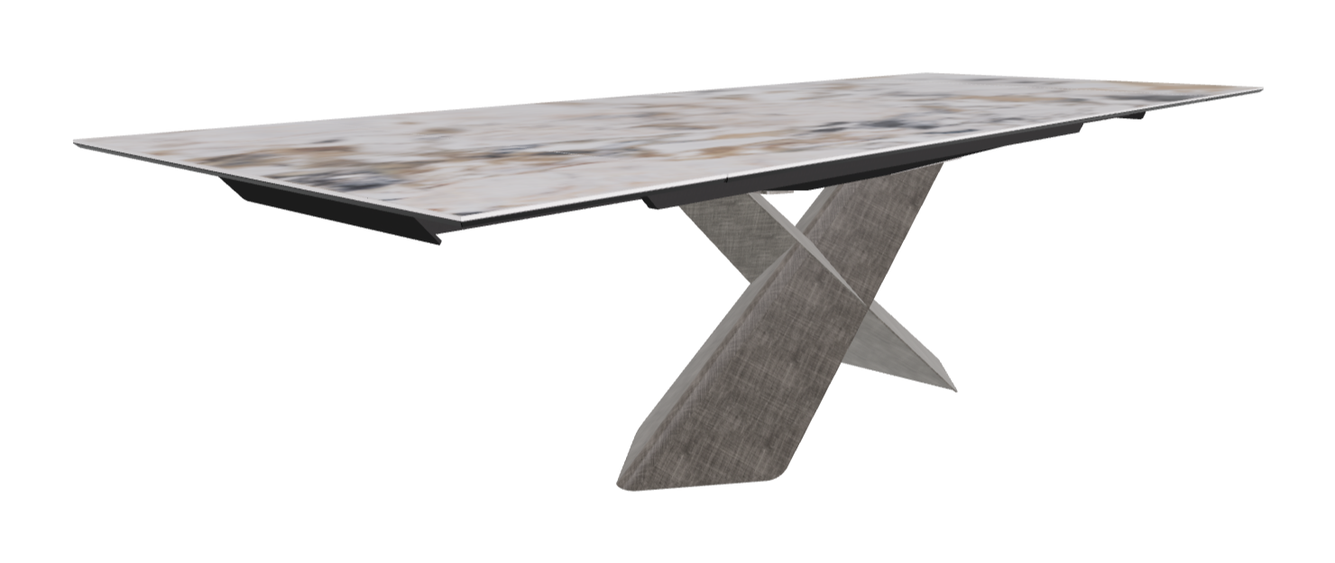 Cattelan Italia Tyron Keramik Drive Rectangular Extendible Dining Table – 200→294x106x74h
