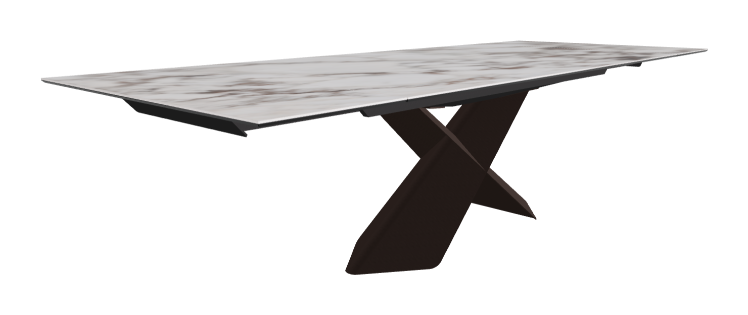 Cattelan Italia Tyron Keramik Drive Rectangular Extendible Dining Table – 200→294x106x74h