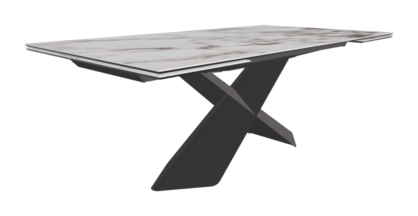 Cattelan Italia Tyron Keramik Drive Rectangular Extendible Dining Table – 200→294x106x74h