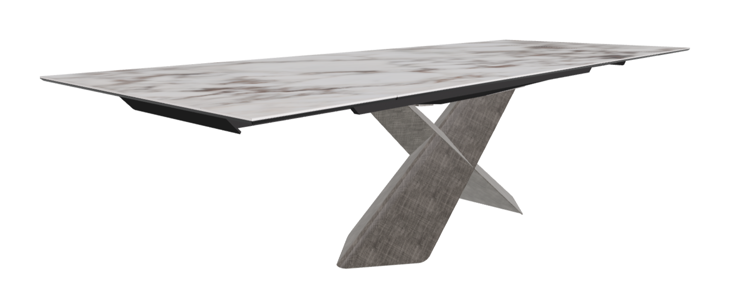 Cattelan Italia Tyron Keramik Drive Rectangular Extendible Dining Table – 200→294x106x74h