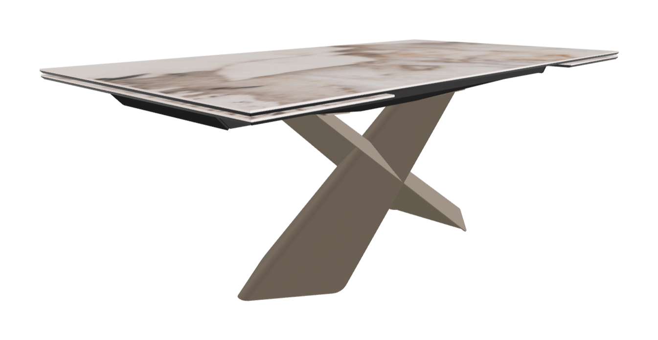 Cattelan Italia Tyron Keramik Drive Rectangular Extendible Dining Table – 200→294x106x74h
