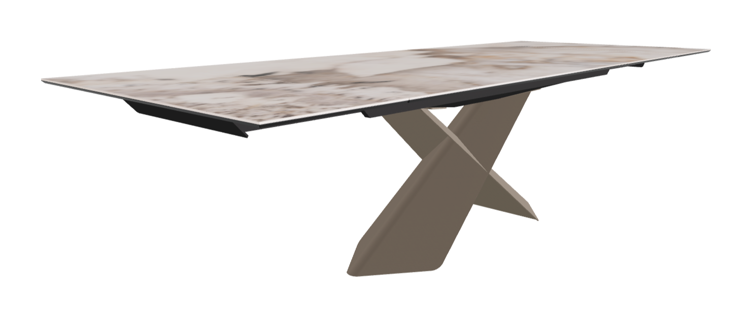 Cattelan Italia Tyron Keramik Drive Rectangular Extendible Dining Table – 200→294x106x74h