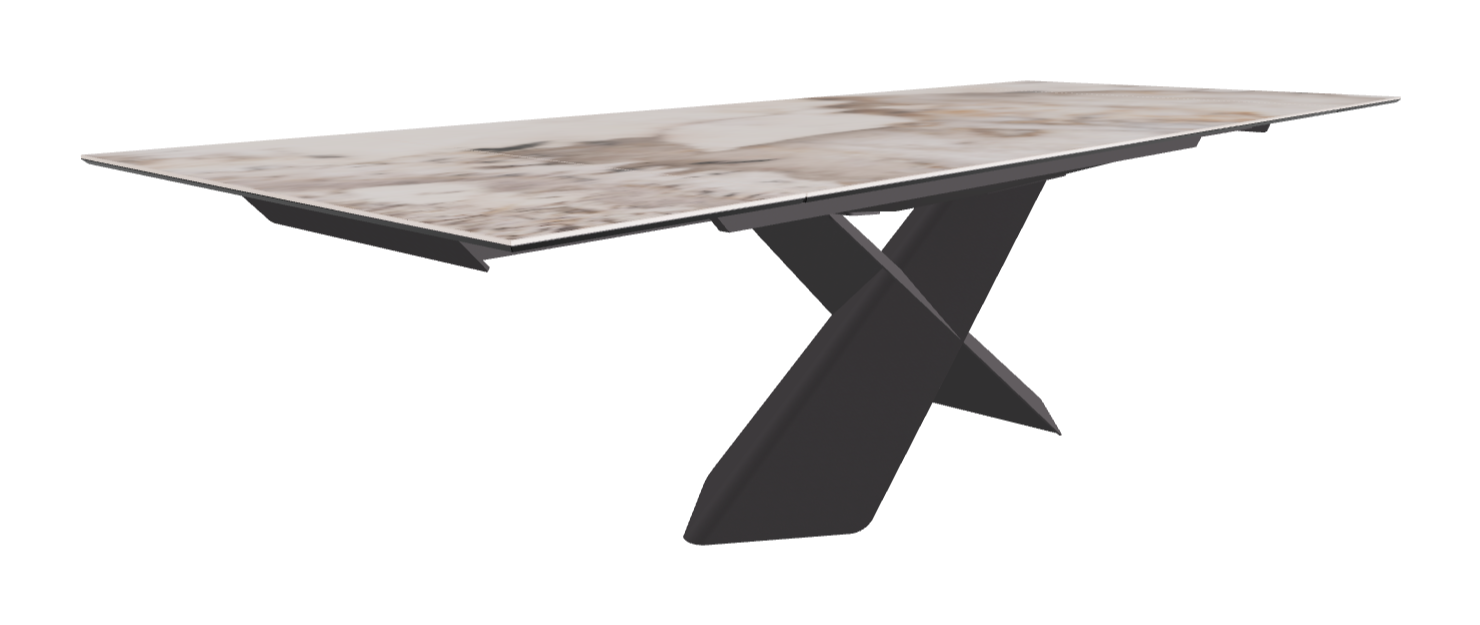 Cattelan Italia Tyron Keramik Drive Rectangular Extendible Dining Table – 200→294x106x74h