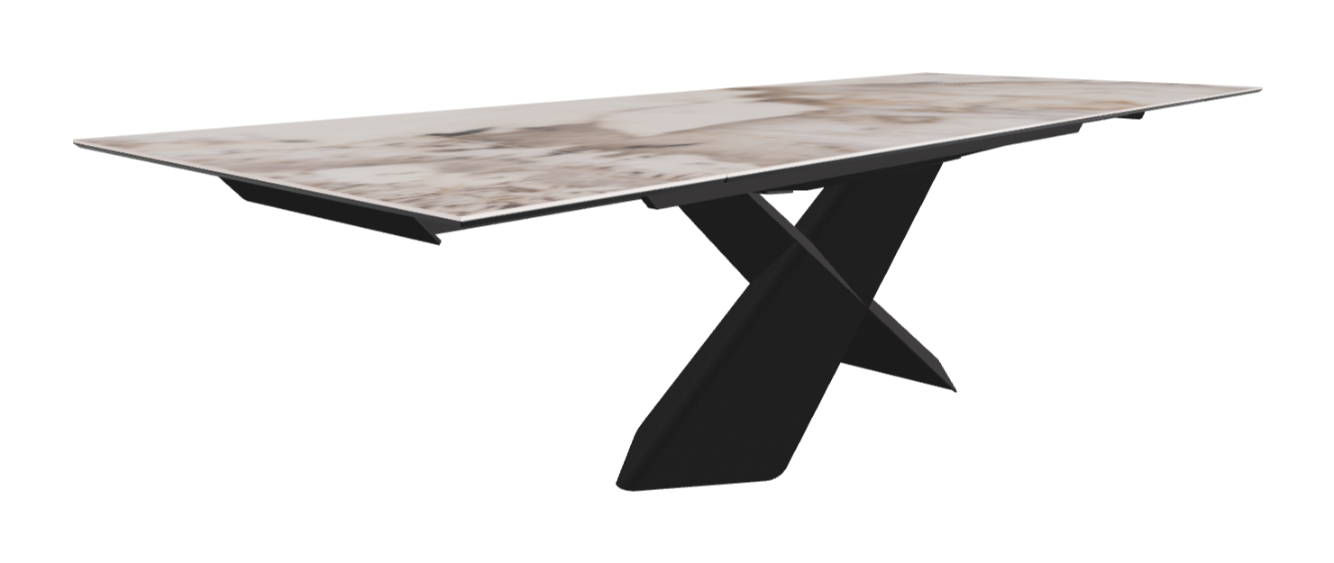 Cattelan Italia Tyron Keramik Drive Rectangular Extendible Dining Table – 200→294x106x74h