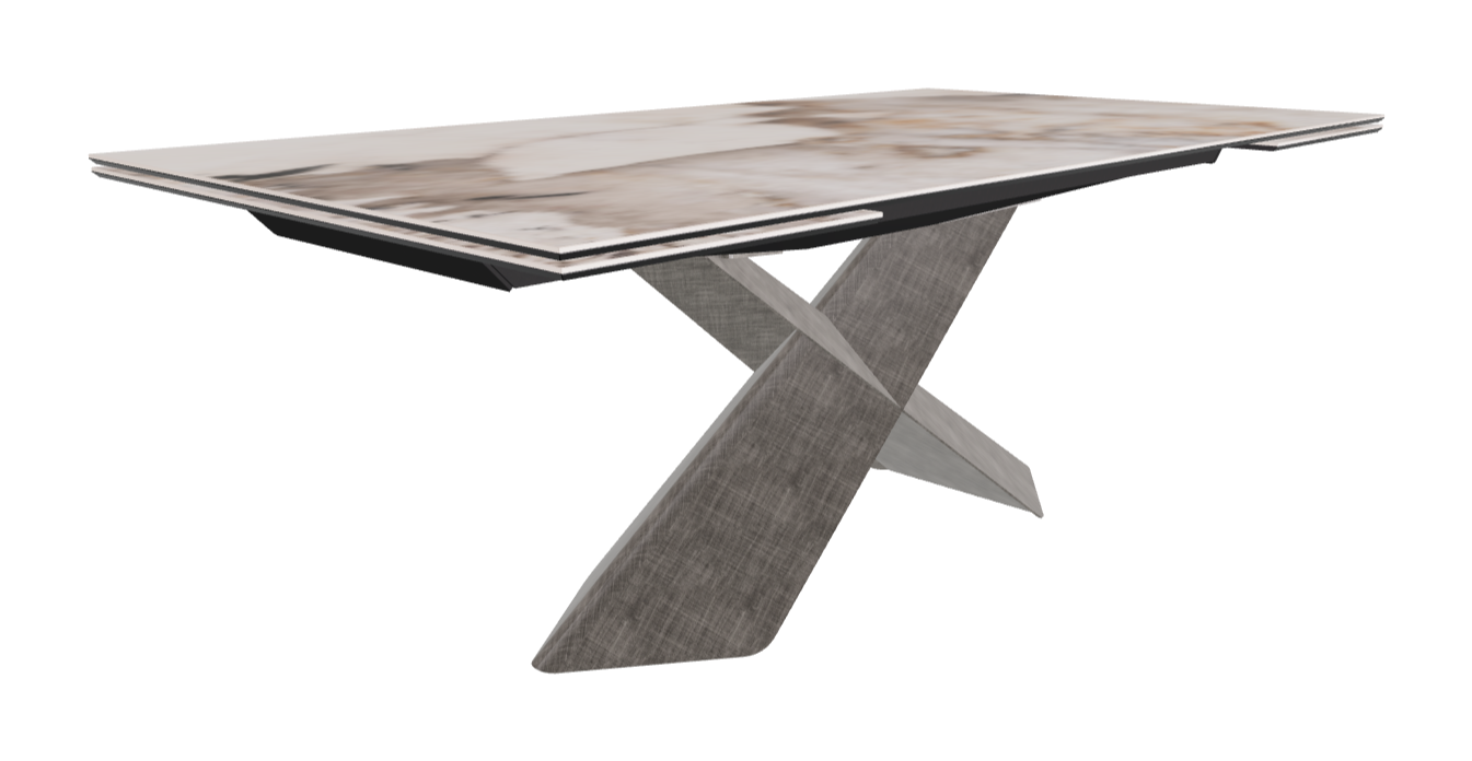 Cattelan Italia Tyron Keramik Drive Rectangular Extendible Dining Table – 200→294x106x74h