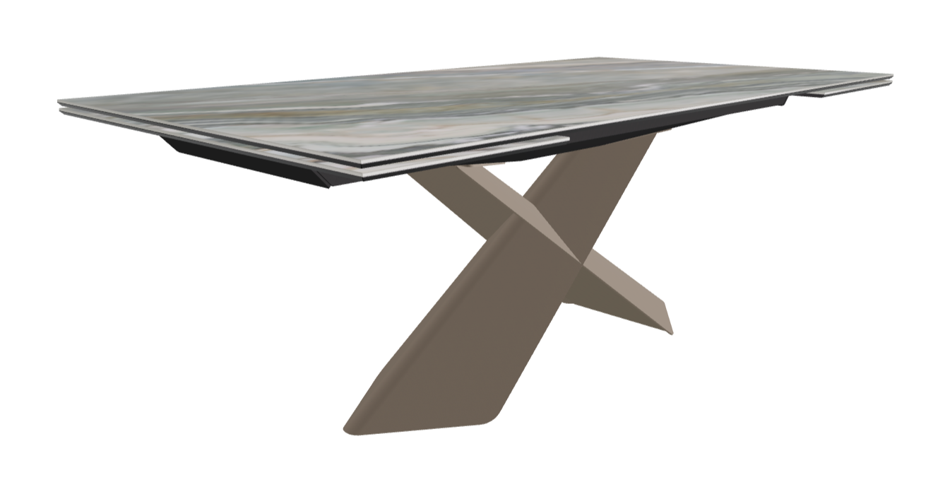 Cattelan Italia Tyron Keramik Drive Rectangular Extendible Dining Table – 200→294x106x74h