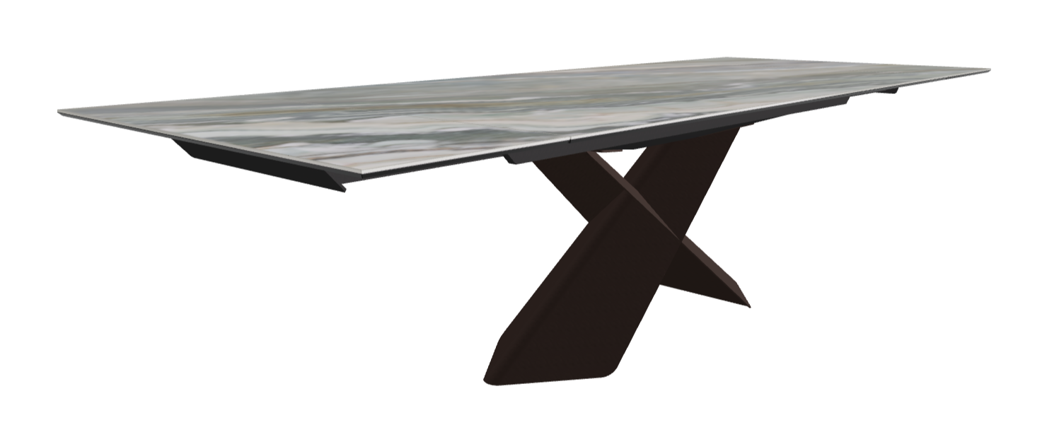 Cattelan Italia Tyron Keramik Drive Rectangular Extendible Dining Table – 200→294x106x74h