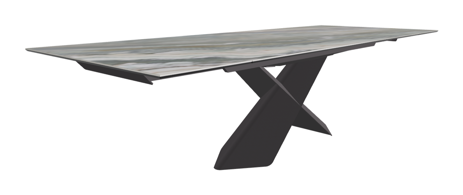 Cattelan Italia Tyron Keramik Drive Rectangular Extendible Dining Table – 200→294x106x74h