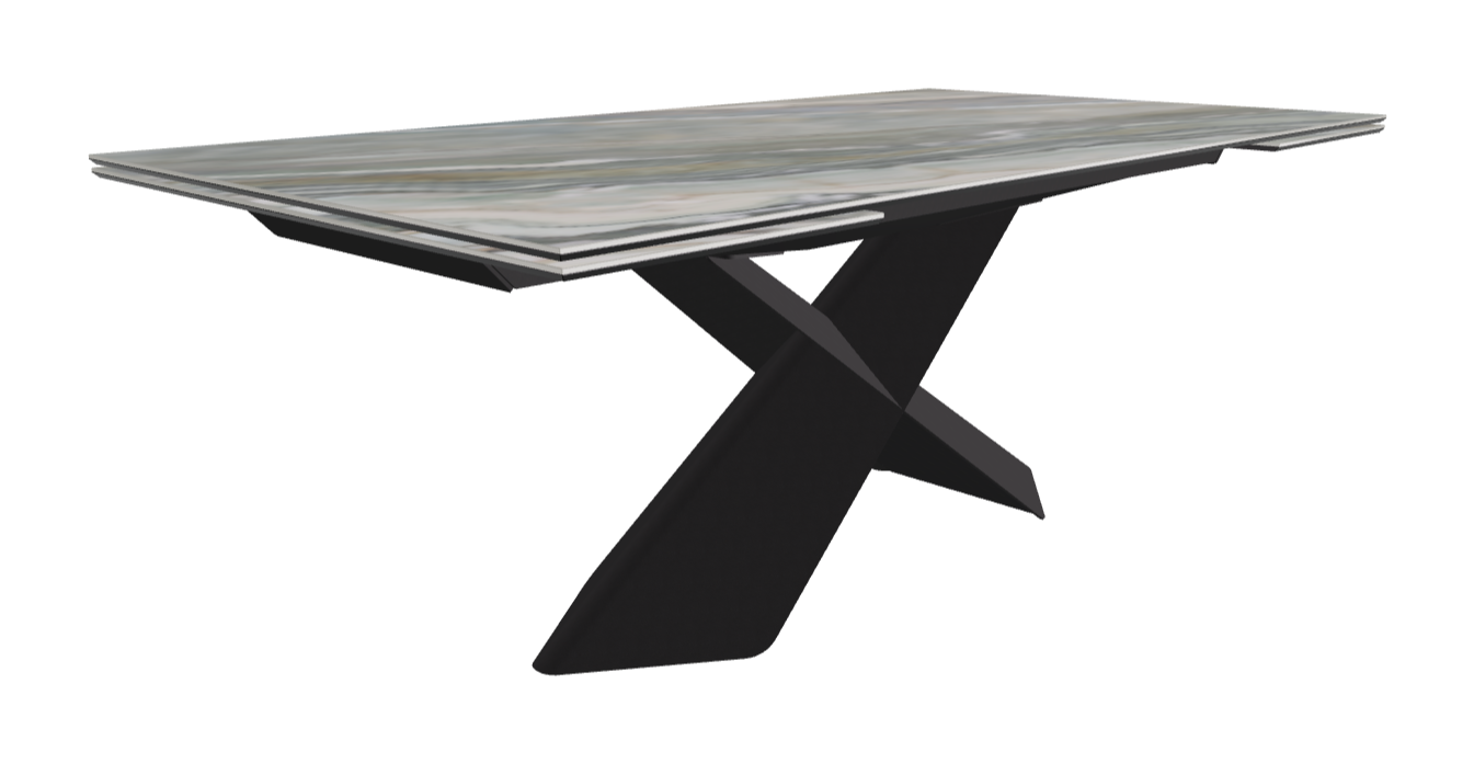 Cattelan Italia Tyron Keramik Drive Rectangular Extendible Dining Table – 200→294x106x74h