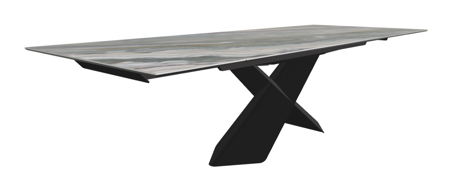 Cattelan Italia Tyron Keramik Drive Rectangular Extendible Dining Table – 200→294x106x74h