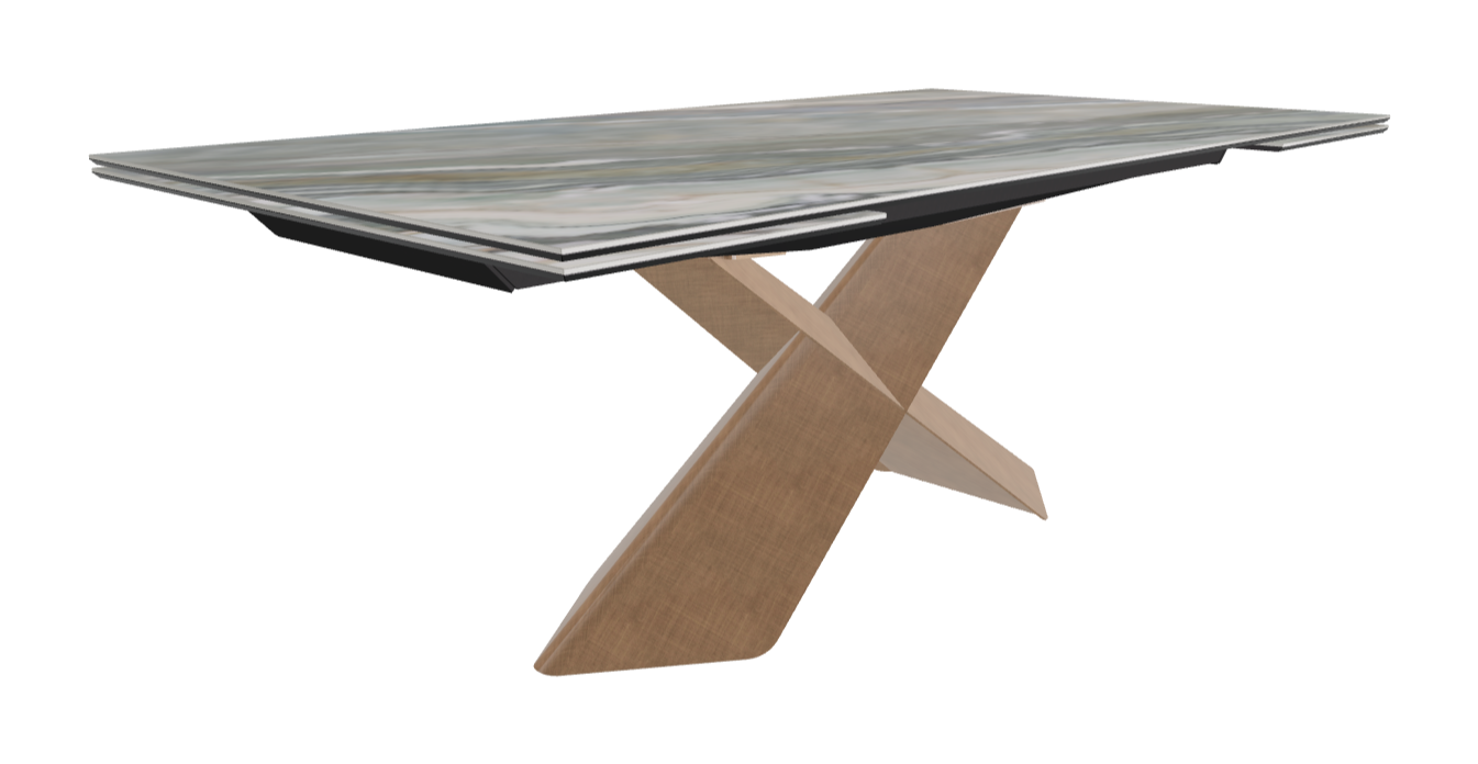 Cattelan Italia Tyron Keramik Drive Rectangular Extendible Dining Table – 200→294x106x74h