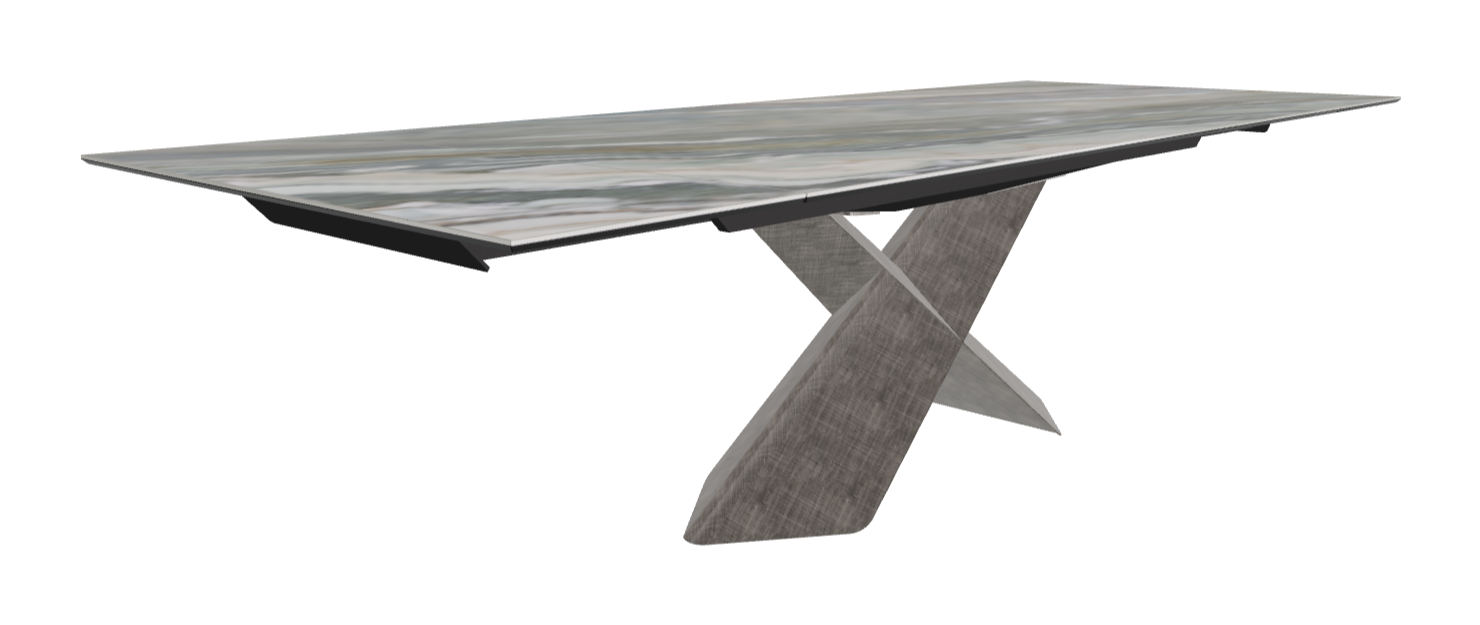 Cattelan Italia Tyron Keramik Drive Rectangular Extendible Dining Table – 200→294x106x74h