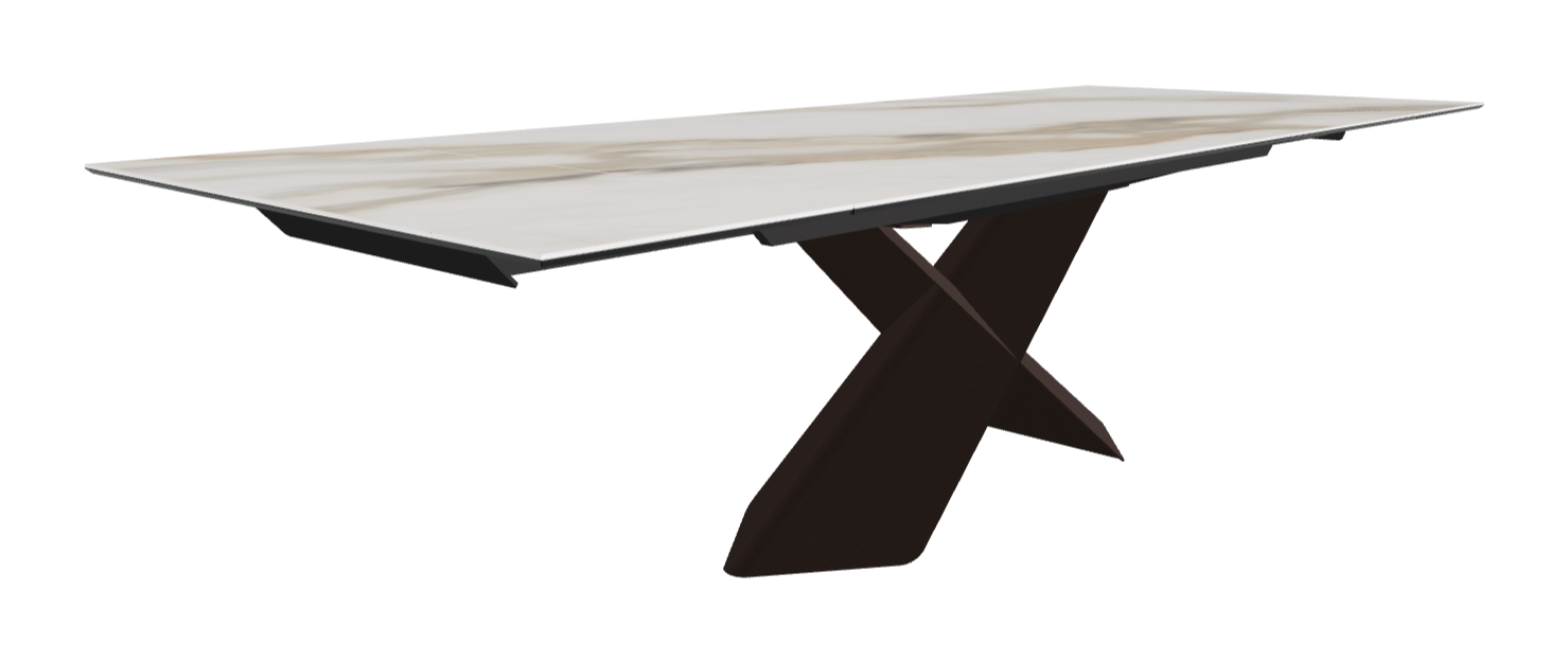 Cattelan Italia Tyron Keramik Drive Rectangular Extendible Dining Table – 200→294x106x74h