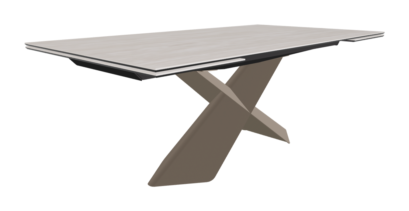 Cattelan Italia Tyron Keramik Drive Rectangular Extendible Dining Table – 200→294x106x74h