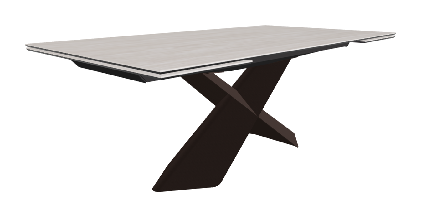 Cattelan Italia Tyron Keramik Drive Rectangular Extendible Dining Table – 200→294x106x74h