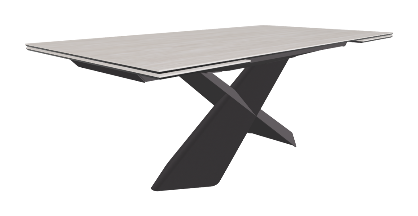 Cattelan Italia Tyron Keramik Drive Rectangular Extendible Dining Table – 200→294x106x74h