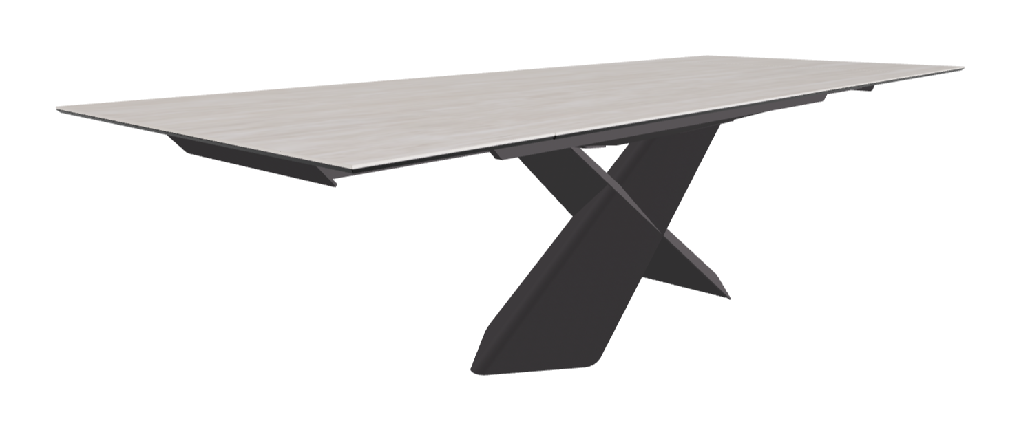 Cattelan Italia Tyron Keramik Drive Rectangular Extendible Dining Table – 200→294x106x74h