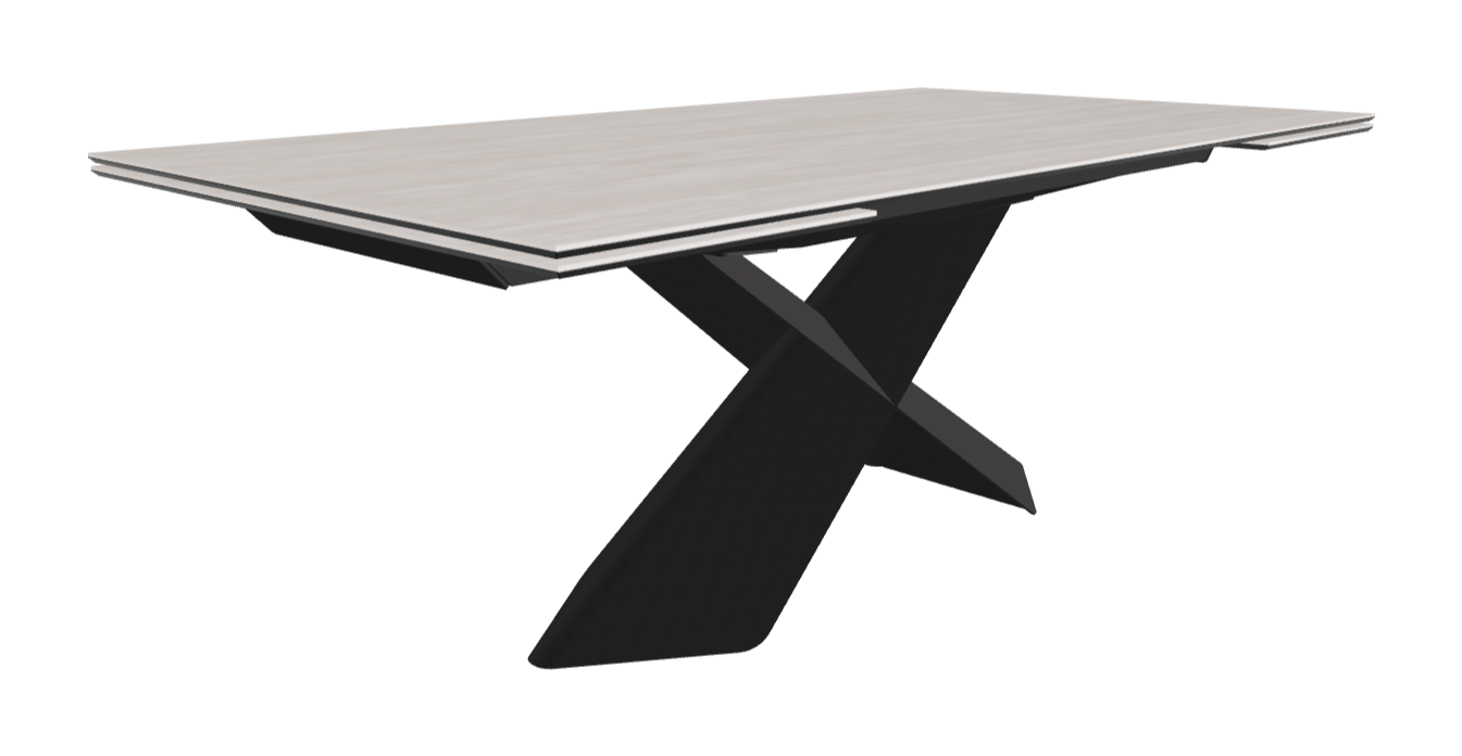 Cattelan Italia Tyron Keramik Drive Rectangular Extendible Dining Table – 200→294x106x74h