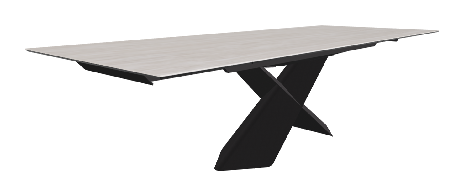Cattelan Italia Tyron Keramik Drive Rectangular Extendible Dining Table – 200→294x106x74h