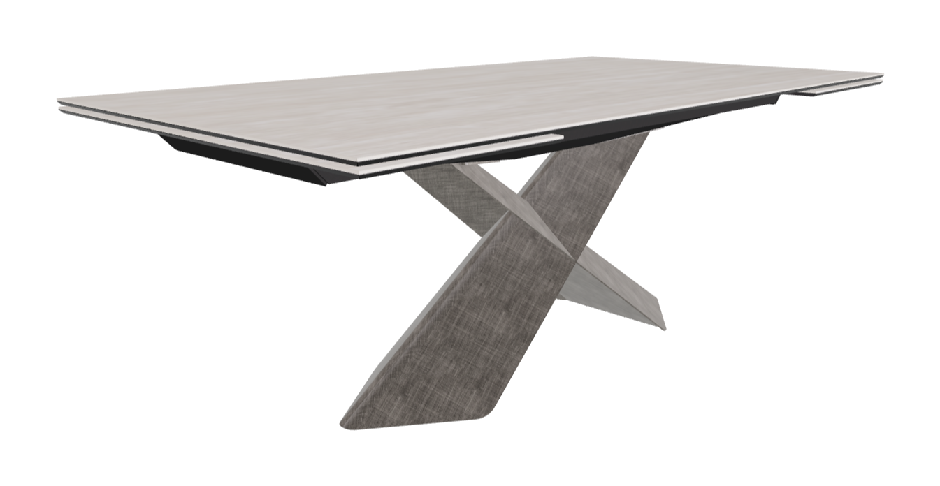 Cattelan Italia Tyron Keramik Drive Rectangular Extendible Dining Table – 200→294x106x74h