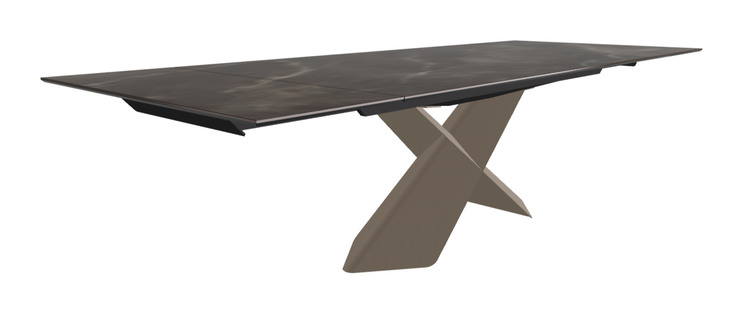 Cattelan Italia Tyron Keramik Drive Rectangular Extendible Dining Table – 200→294x106x74h