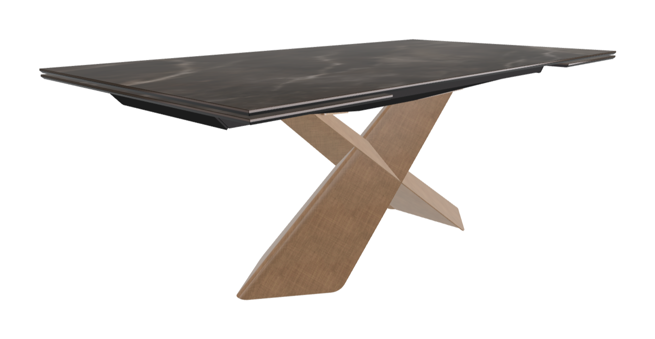 Cattelan Italia Tyron Keramik Drive Rectangular Extendible Dining Table – 200→294x106x74h