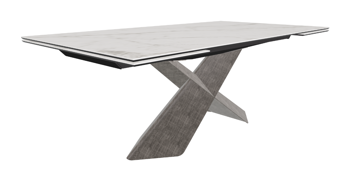 Cattelan Italia Tyron Keramik Drive Rectangular Extendible Dining Table – 200→294x106x74h