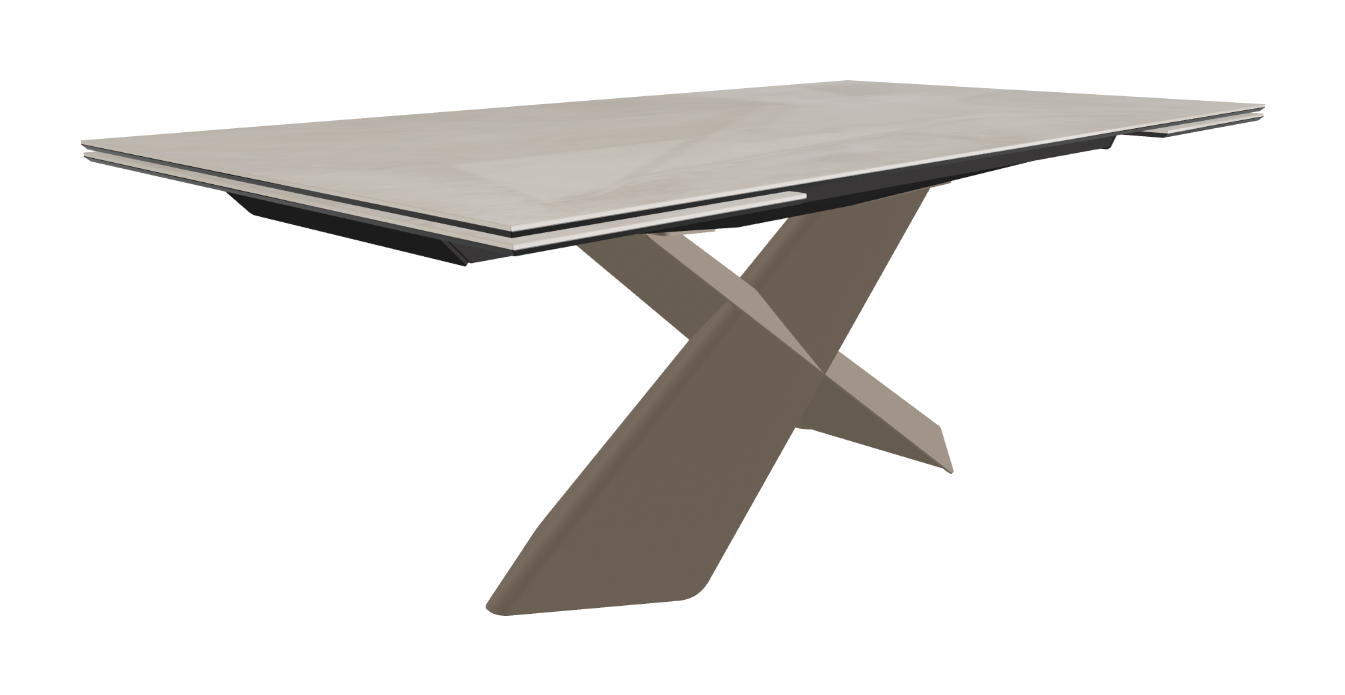 Cattelan Italia Tyron Keramik Drive Rectangular Extendible Dining Table – 200→294x106x74h