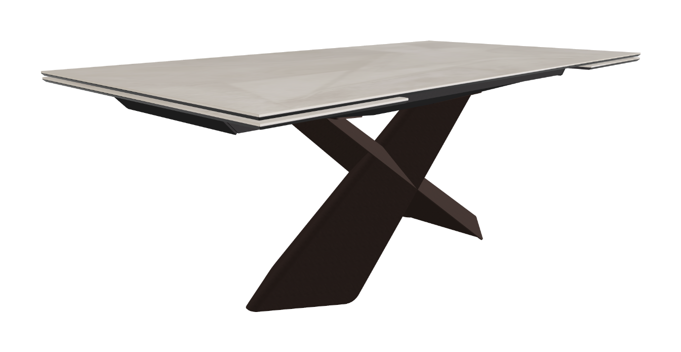 Cattelan Italia Tyron Keramik Drive Rectangular Extendible Dining Table – 200→294x106x74h