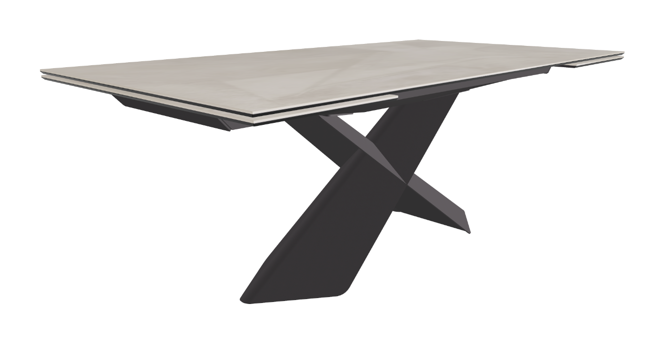 Cattelan Italia Tyron Keramik Drive Rectangular Extendible Dining Table – 200→294x106x74h