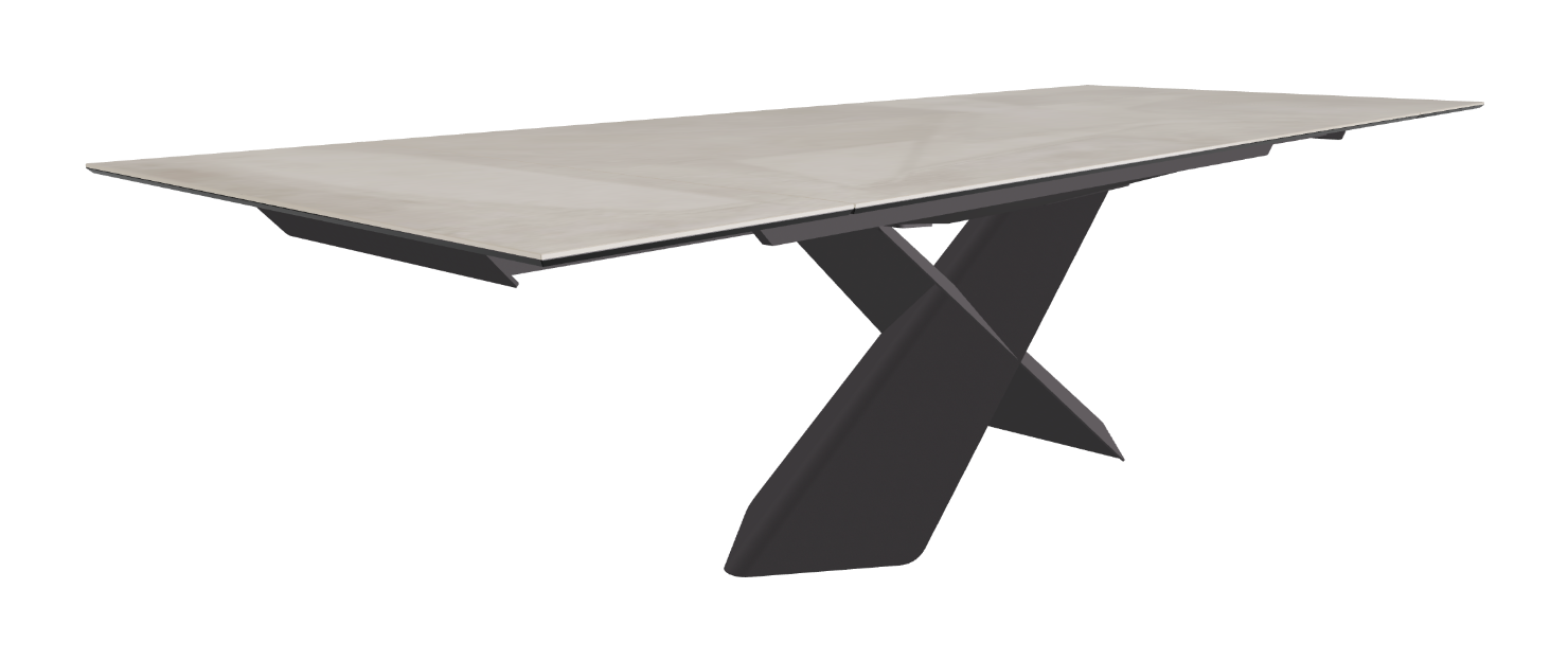 Cattelan Italia Tyron Keramik Drive Rectangular Extendible Dining Table – 200→294x106x74h