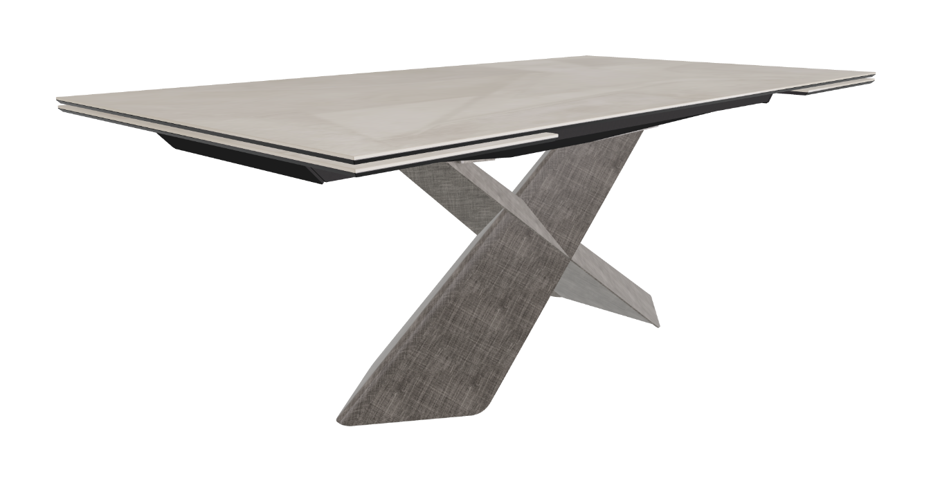 Cattelan Italia Tyron Keramik Drive Rectangular Extendible Dining Table – 200→294x106x74h