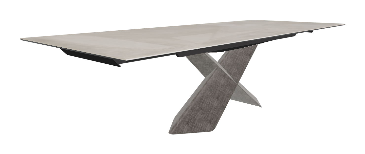Cattelan Italia Tyron Keramik Drive Rectangular Extendible Dining Table – 200→294x106x74h