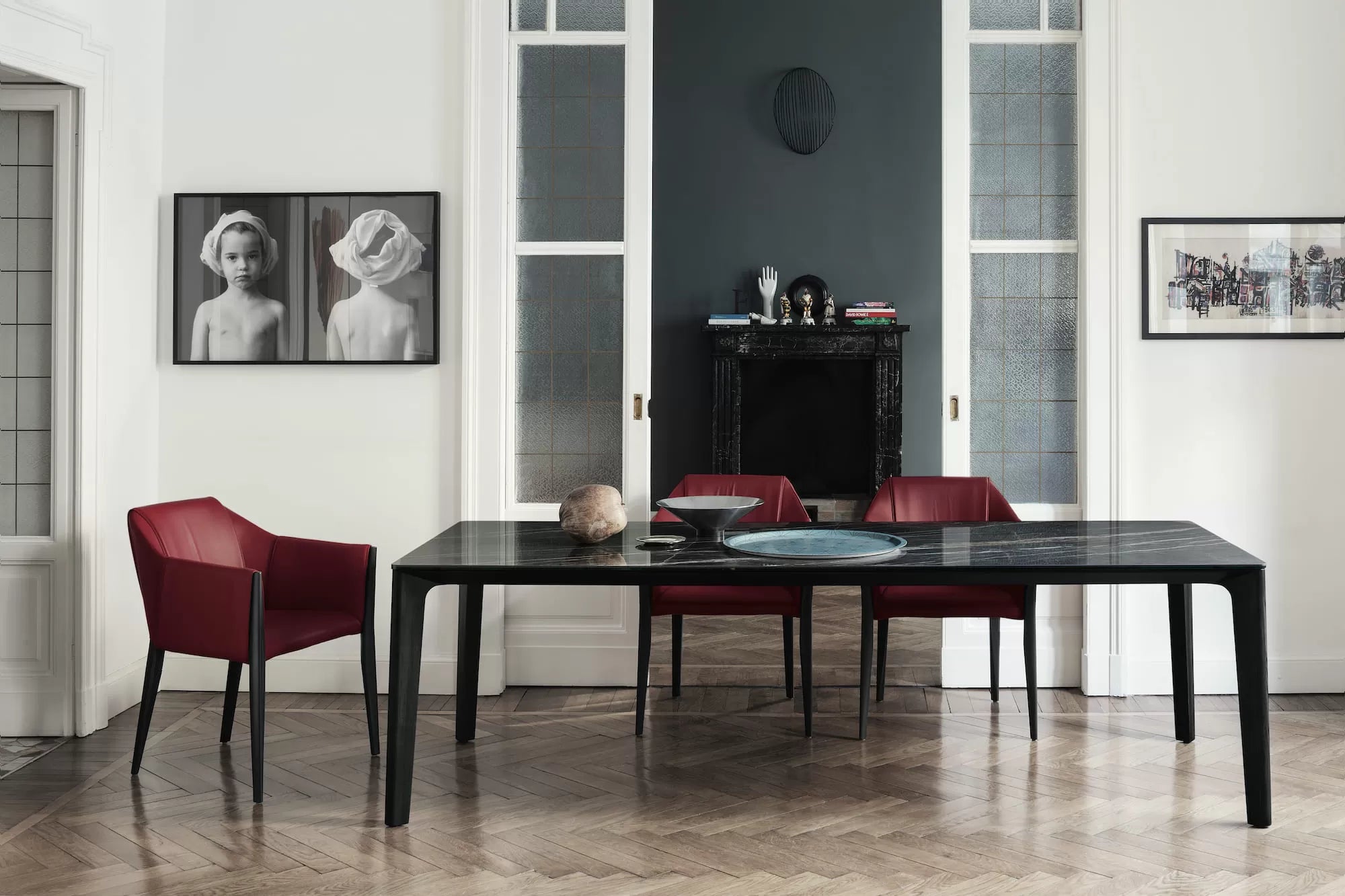 Versus Fixed Table With Metal Frame In Matching Colours With Top Finishing 20 54
