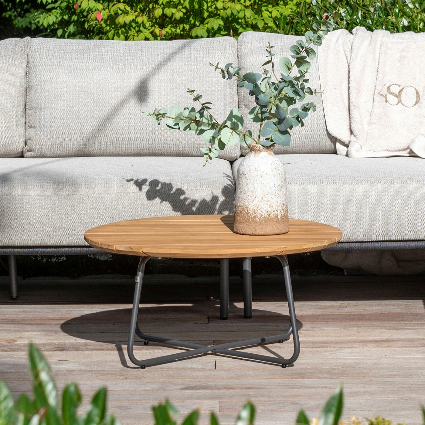 4 Seasons Outdoor Verdi Side Table 45cm Anthracite